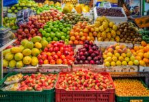 여름철 비타민 섭취 방법 red and green apples on red plastic crate
