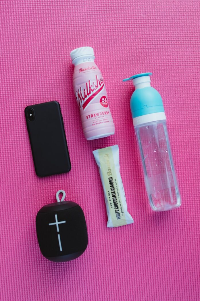 clear plastic bottle